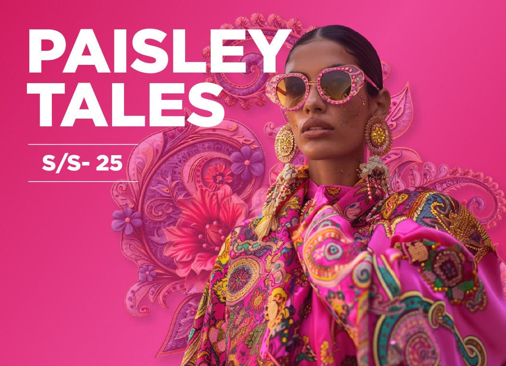 This Paisley Tales inspired trend sees unique interpretations across runways, retail, street fashion and now on pixemix.com especially created for you.