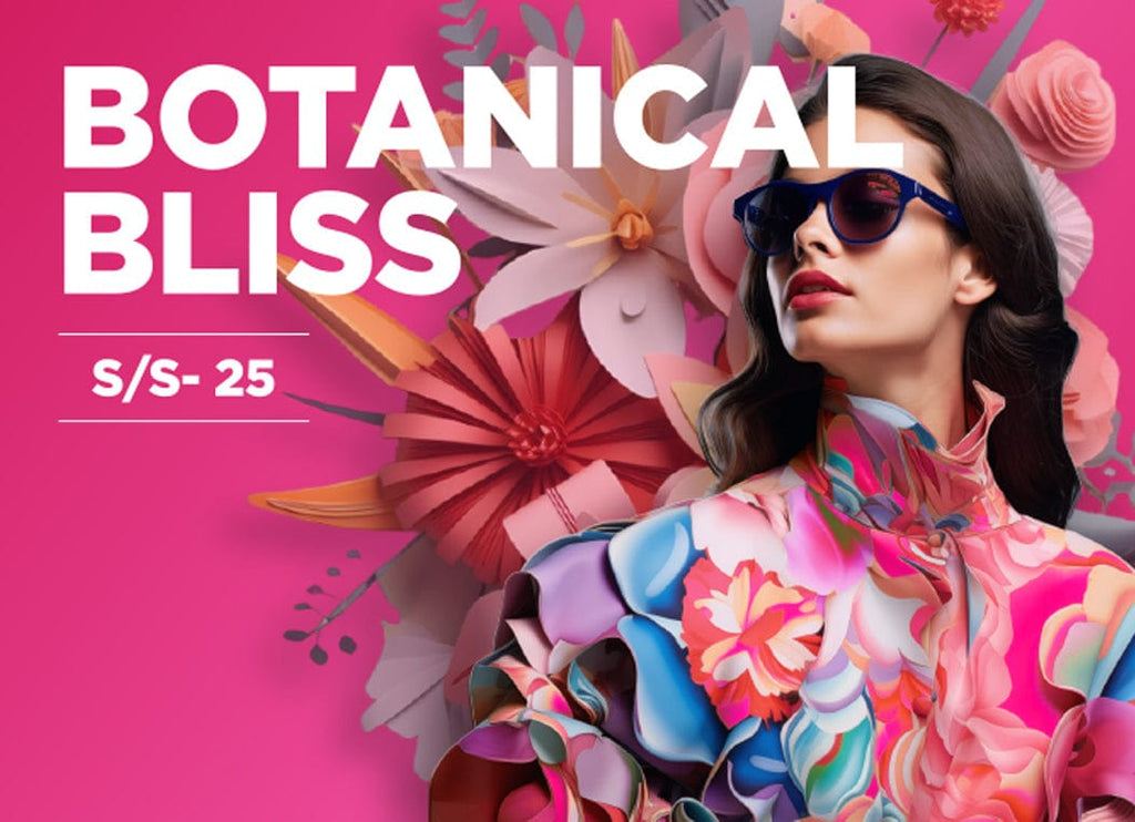 This Botanical Bliss  inspired trend sees unique interpretations across runways, retail, street fashion and now on pixemix.com especially created for you.