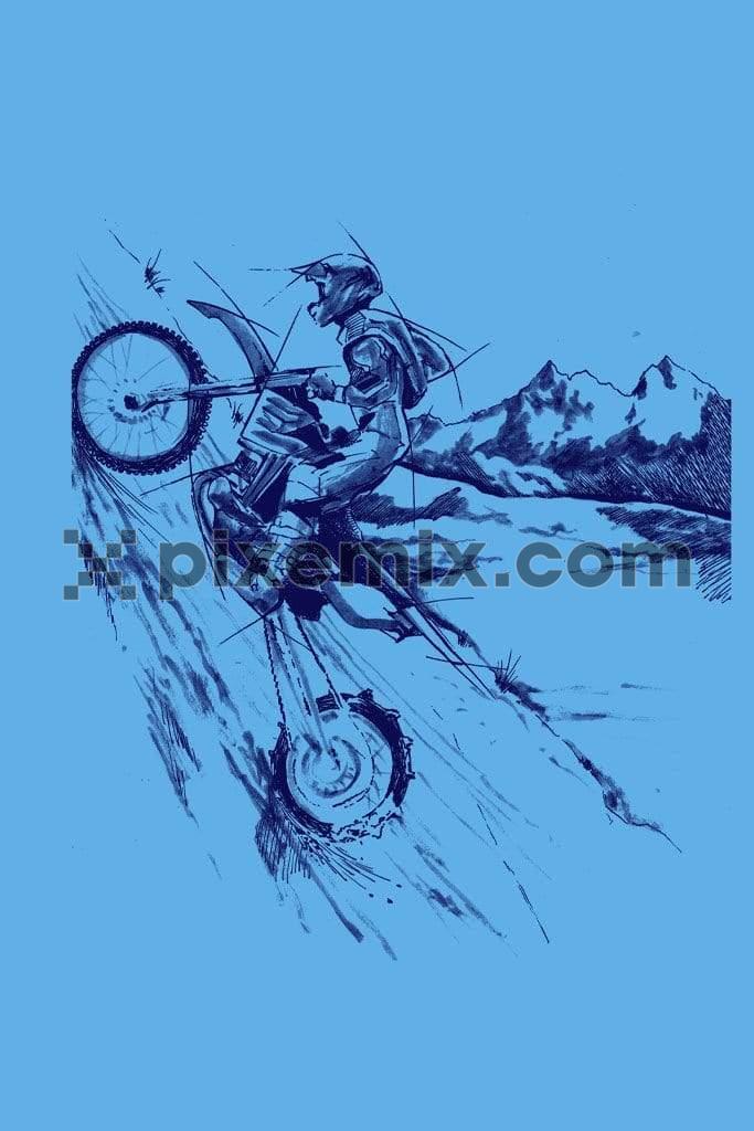 Handart adventure dirt biking product graphic