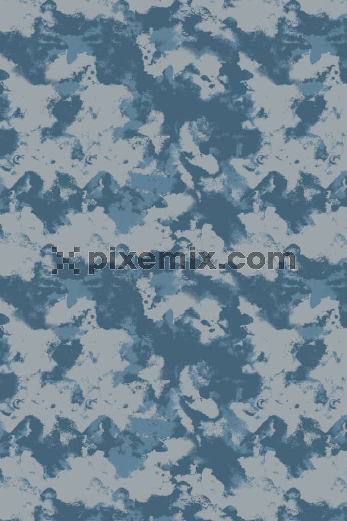 Watercolor brush stroke product graphic with seamless repeat pattern