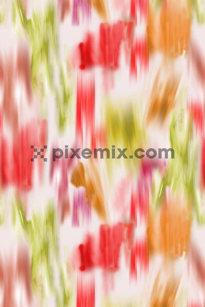 Abstract brush stroke product graphic with seamless repeat pattern