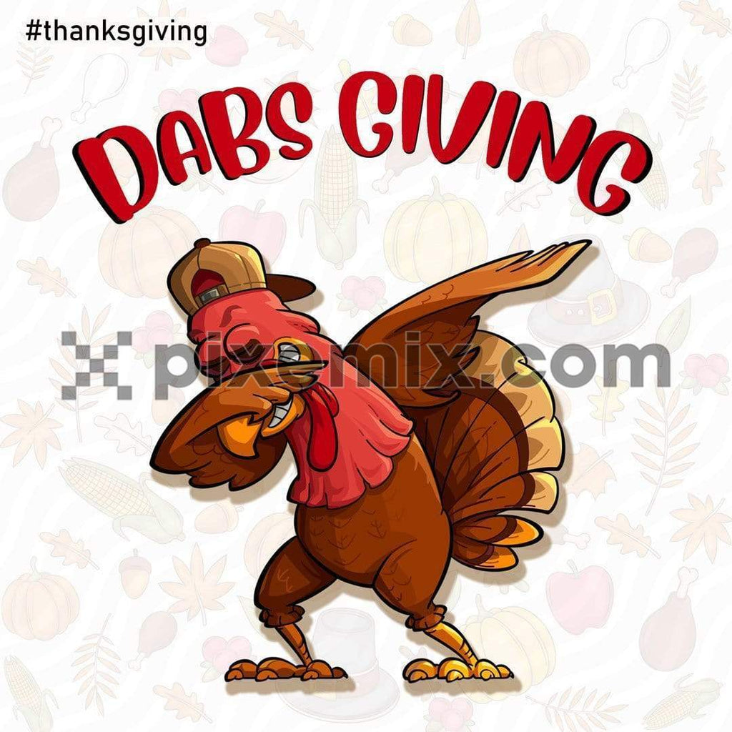 Thanks giving turkey social media Static post